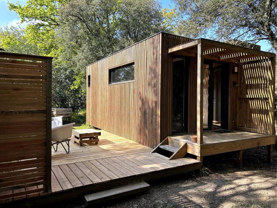 Ma Cabane Sous Les Arbres Сулак-сюр-Мер Экстерьер фото