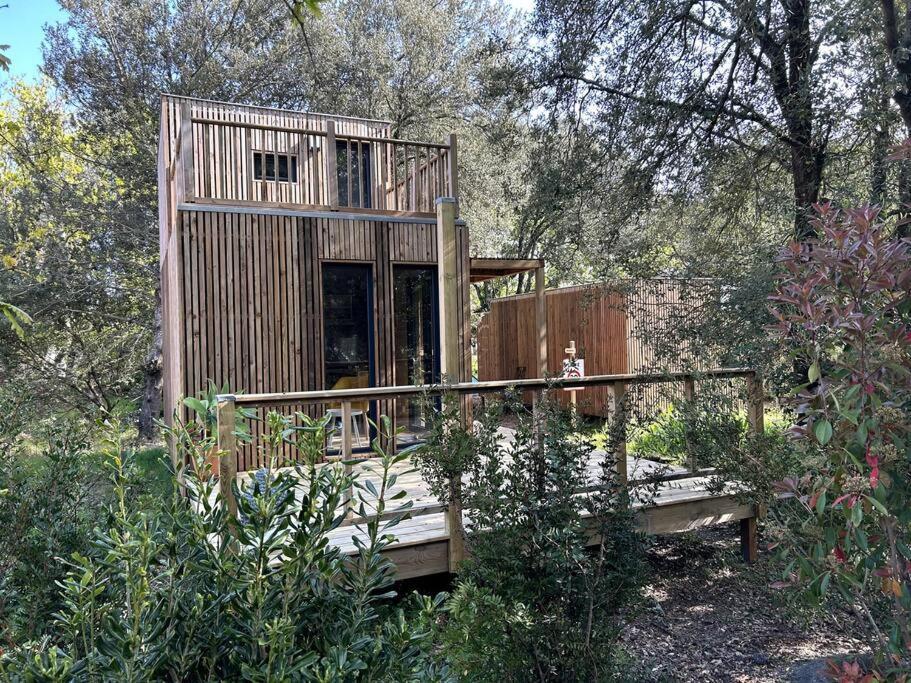 Ma Cabane Sous Les Arbres Сулак-сюр-Мер Экстерьер фото